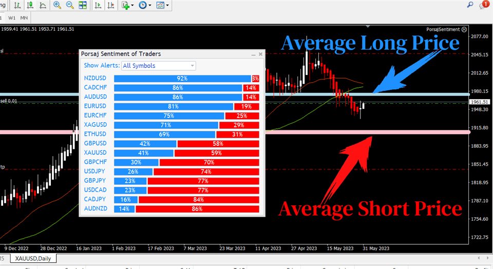 sentiment of traders
